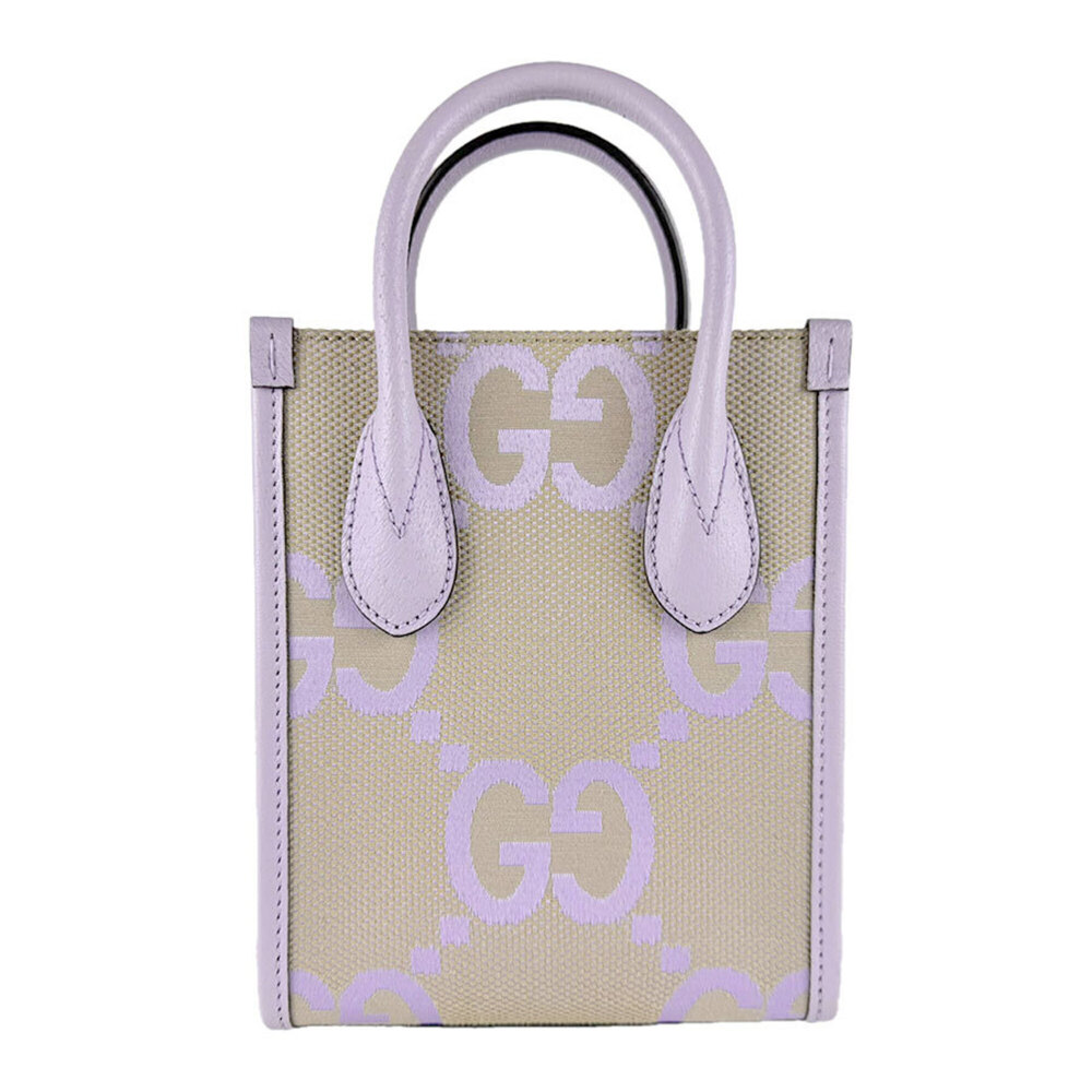 GUCCI Cream Leather Shoulder Bag